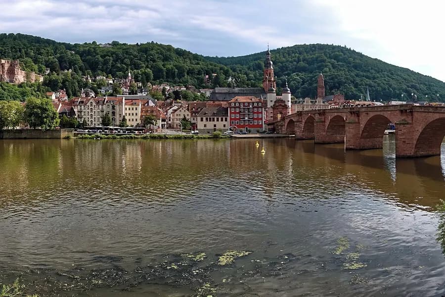 Heidelberg: Alte Brücke und Schloss